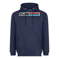 Navy gi joe Heavyweight Hoodie - linhVisuals