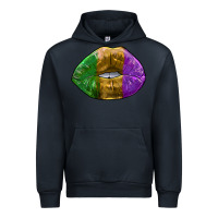Navy mardi gras kiss Urban Hoodie - RanaPortraitStore
