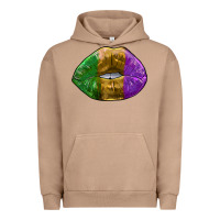 Pigment Burro mardi gras kiss Urban Hoodie - RanaPortraitStore
