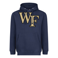 Navy the wake forest demon deacons Heavyweight Hoodie - linhVisuals