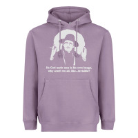 Lavender father guido sarducci Heavyweight Hoodie - linhVisuals