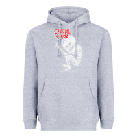 Heather Grey butchered at birth 2 classic Heavyweight Hoodie - linhVisuals