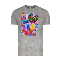 Cloud Rock Love pride Vintage Tee - FaDigitalArtStudio