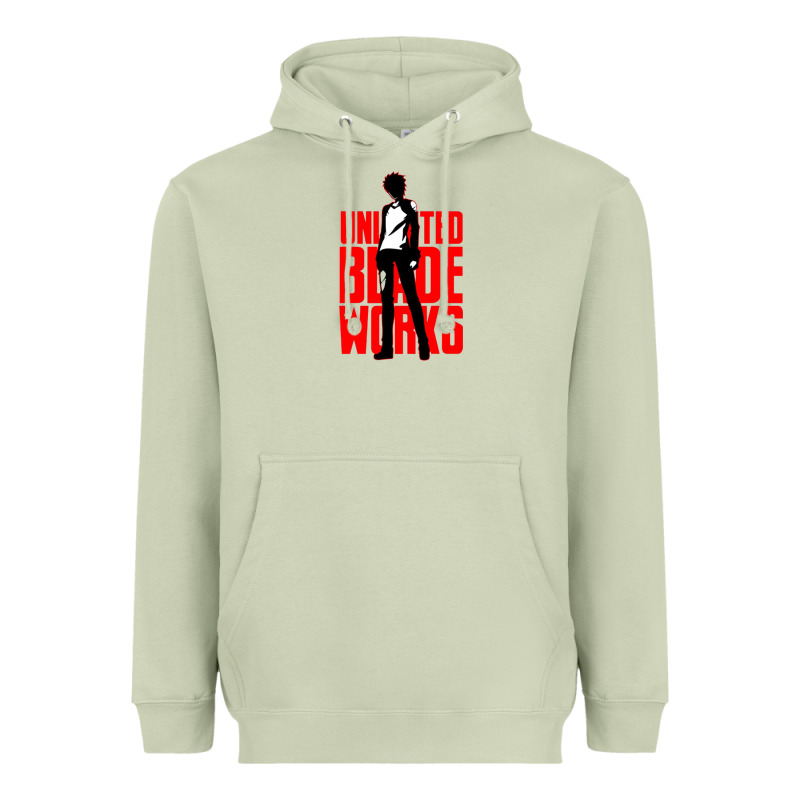 Emiya Shirou Unlimited Blade Heavyweight Hoodie by linhVisuals | Teevron