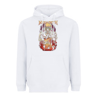 White Sidoel Rock Shop Heavyweight Hoodie - linhVisuals