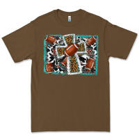 Cacao football cross aztec leopard background Premium Tee - RanaPortraitStore