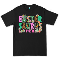 Black Easter Saurus Nurse Easter Day Premium Tee - HowdyJamesFarm