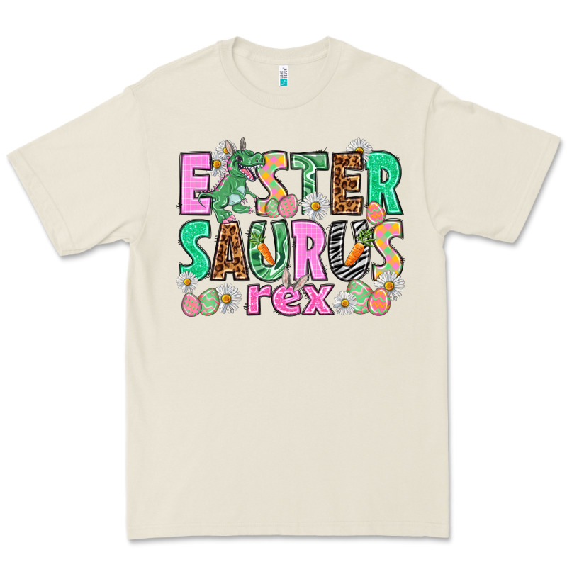 Easter Saurus Nurse Easter Day Premium Tee by HowdyJamesFarm | Teevron