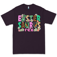 Plum Easter Saurus Nurse Easter Day Premium Tee - HowdyJamesFarm