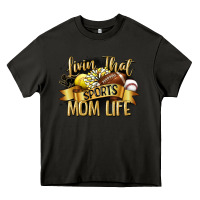 Asphalt livin that sports mom life Heavy Core Tee - CowGirlArtShop