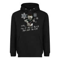 Black sam the snowman from rankin bass rudolph the red nosed reindeer Heavyweight Hoodie - linhVisuals