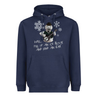 Navy sam the snowman from rankin bass rudolph the red nosed reindeer Heavyweight Hoodie - linhVisuals