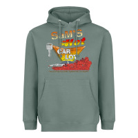 Sage sam's hot car lot    reservoir dogs Heavyweight Hoodie - linhVisuals