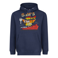 Navy sam's hot car lot    reservoir dogs Heavyweight Hoodie - linhVisuals