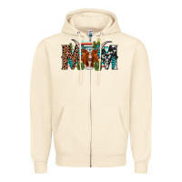 Sandshell longhorn mom Zipper Hoodie - AdoDesignShop