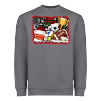 Storm christmas sports background Heavyweight Sweatshirt - AdoDesignShop