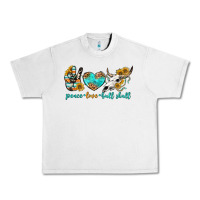 Lunar Rock peace love bull skull bbs Urban Heavy Tee - BundleAndBundleShop