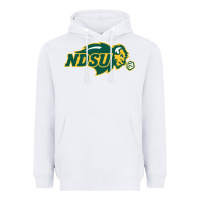 White north dakota state bison Heavyweight Hoodie - linhVisuals