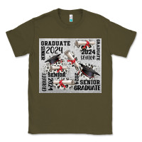 Army Green senior 2024 Classic Tee - CowGirlArtShop