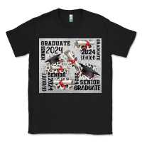 Black senior 2024 Classic Tee - CowGirlArtShop