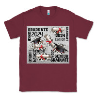 Burgundy senior 2024 Classic Tee - CowGirlArtShop
