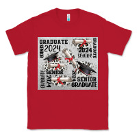 Red senior 2024 Classic Tee - CowGirlArtShop