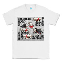White senior 2024 Classic Tee - CowGirlArtShop