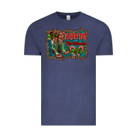 Vintage Denim howdy christmas boots Vintage Tee - RanaPortraitStore