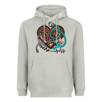 Moon Dust nurse leopard heart Heavyweight Hoodie - JahusDesignShop