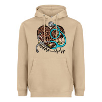 Mushroom nurse leopard heart Heavyweight Hoodie - JahusDesignShop