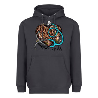 Smoke nurse leopard heart Heavyweight Hoodie - JahusDesignShop