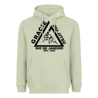 Matcha gracie jiu Heavyweight Hoodie - linhVisuals