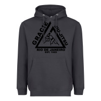 Smoke gracie jiu Heavyweight Hoodie - linhVisuals