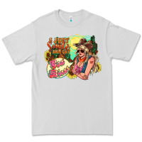Dove Grey I just smile and say god bless Premium Tee - HowdyJamesFarm