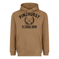 Toasted Coconut pinehurst north carolina golf Heavyweight Hoodie - linhVisuals