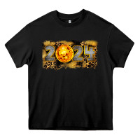 Black 2024 new year Heavy Core Tee - CowGirlArtShop