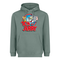 Sage TOM AND JERRY CLASSIC Heavyweight Hoodie - linhVisuals