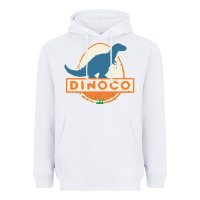 White dinoco oil 1930 Heavyweight Hoodie - linhVisuals