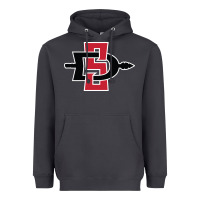 Smoke san diego state aztecs Heavyweight Hoodie - linhVisuals