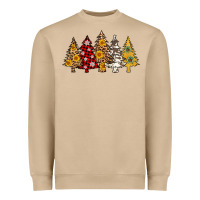 Mushroom leopard christmas trees Heavyweight Sweatshirt - AdoDesignShop