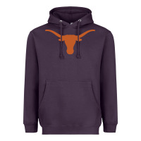 Plum texas longhorns Heavyweight Hoodie - linhVisuals