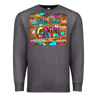 Charcoal Heather wife mom cna Premium Sweatshirt - JahusDesignShop