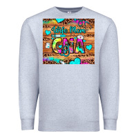 Heather Grey wife mom cna Premium Sweatshirt - JahusDesignShop