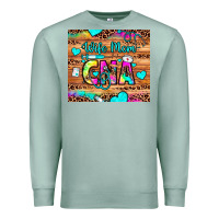 Seafoam wife mom cna Premium Sweatshirt - JahusDesignShop