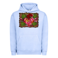 Pigment Grape Ice Western Background Valentine's Day Urban Hoodie - RanaPortraitStore