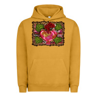 Pigment Peanut Butter Western Background Valentine's Day Urban Hoodie - RanaPortraitStore