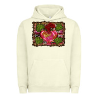 Pigment Pistachio Western Background Valentine's Day Urban Hoodie - RanaPortraitStore
