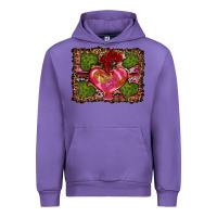 Tulip Western Background Valentine's Day Urban Hoodie - RanaPortraitStore