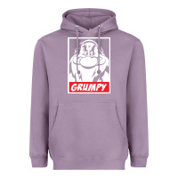 Lavender grumpy funny Heavyweight Hoodie - linhVisuals