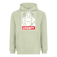 Matcha grumpy funny Heavyweight Hoodie - linhVisuals